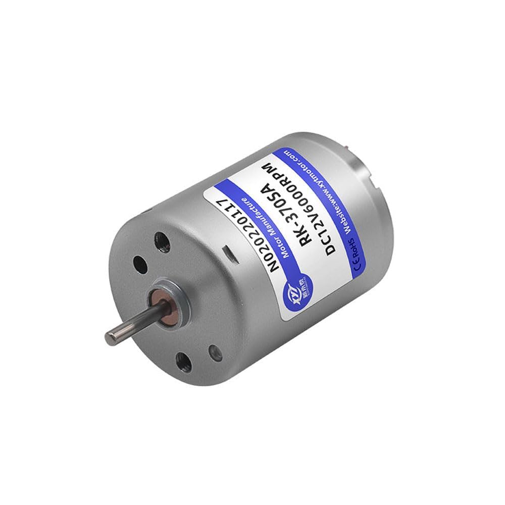 Amazon.co.jp: RF-370 減速モーター高い発電高速DCモーター6V