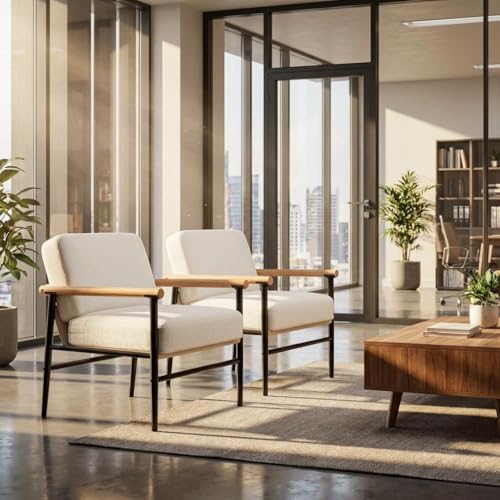 Sillón Plegable PU Blanco miniatura 1