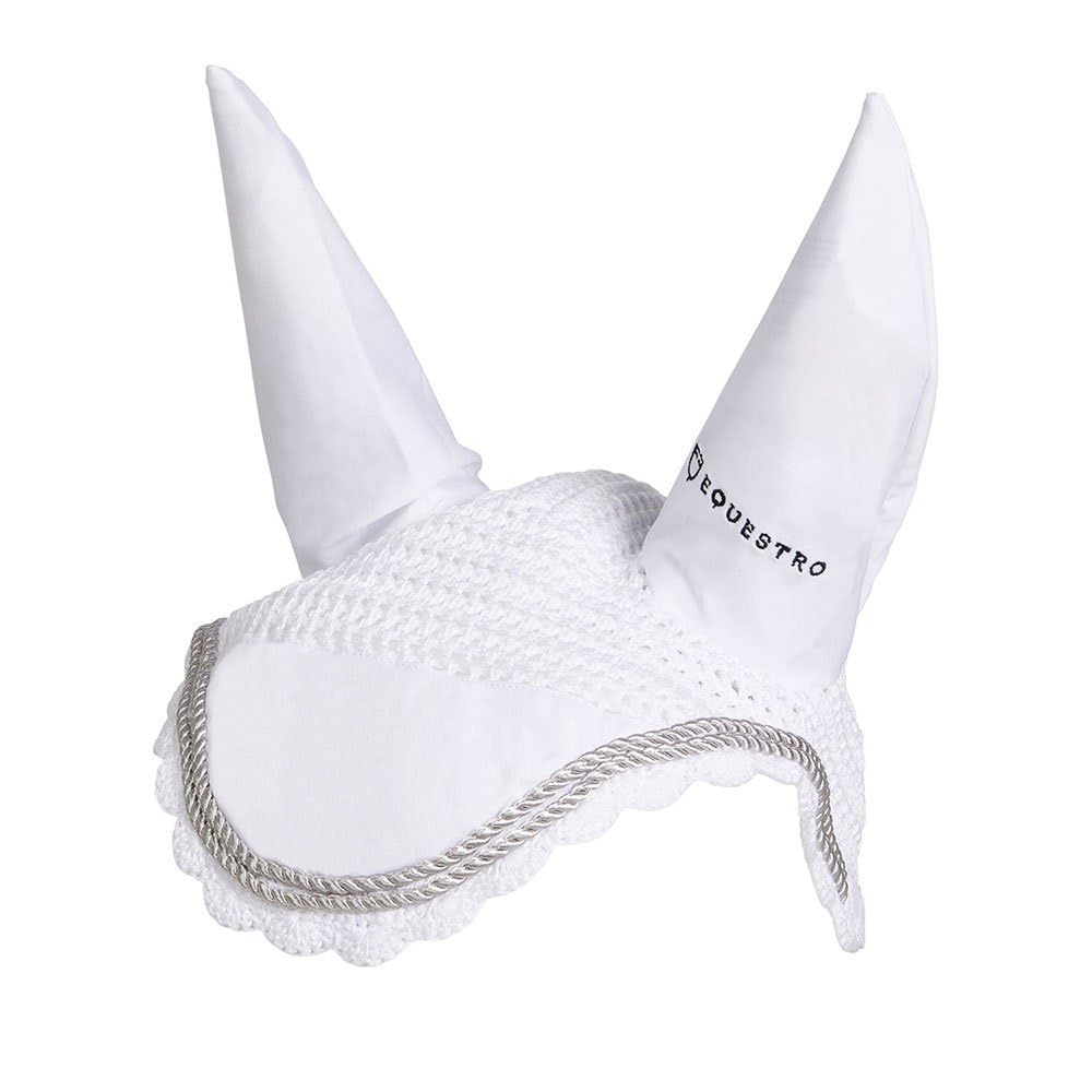 CUFFIETTA COTONE CROCHET PER SOTTOSELLA SS00207 ORECCHIE FODERATE NEOPRENE TG. FULL (BIANCO)