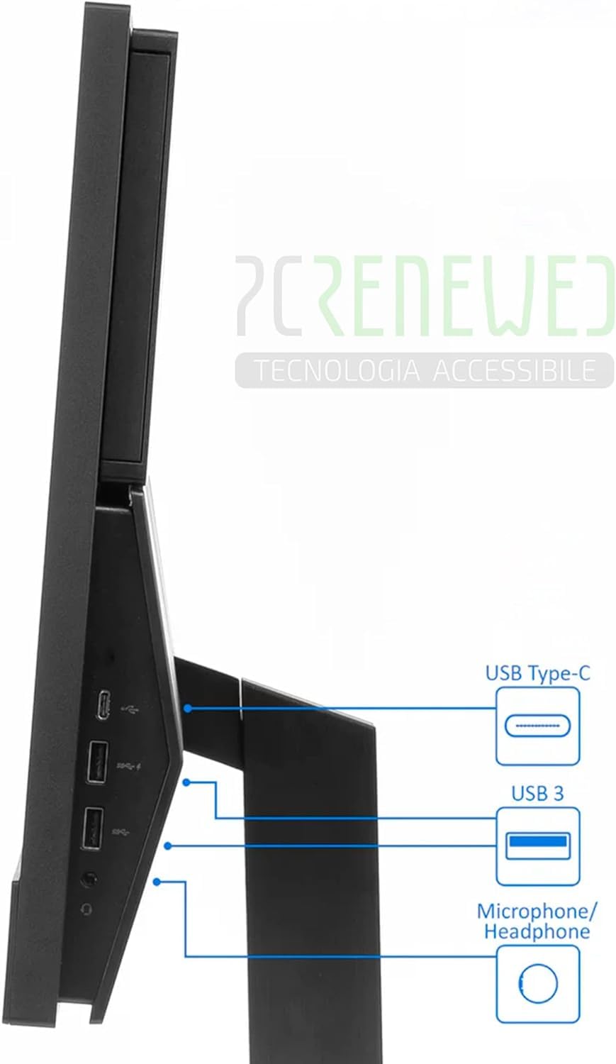 Ordenador de Sobremesa Todo en Uno Táctil HP 600 g4 Pantalla 21,5 Intel Gold G5400 16GB SSD 256GB M.2 Nvme WIFI BTH Windows 11 (Reacondicionado)