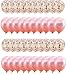 Rakuen Rose Gold Confetti Balloons MEDIUM 12 INCH | 40 pack | Set includes 20 Rose Gold Confetti & 20 Rose Gold Metallic | Weddings, anniversaries, bridal showers, GNO, engagement, baby shower