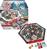 Inhalt: 1 Bakugan Armored Alliance Battle Arena, 1 exklusiver Fusions-Bakugan, 2 BakuCores, 1 Charakterkarte, 1 Fähigkeitskarte, 1 Gebrauchsanleitung
