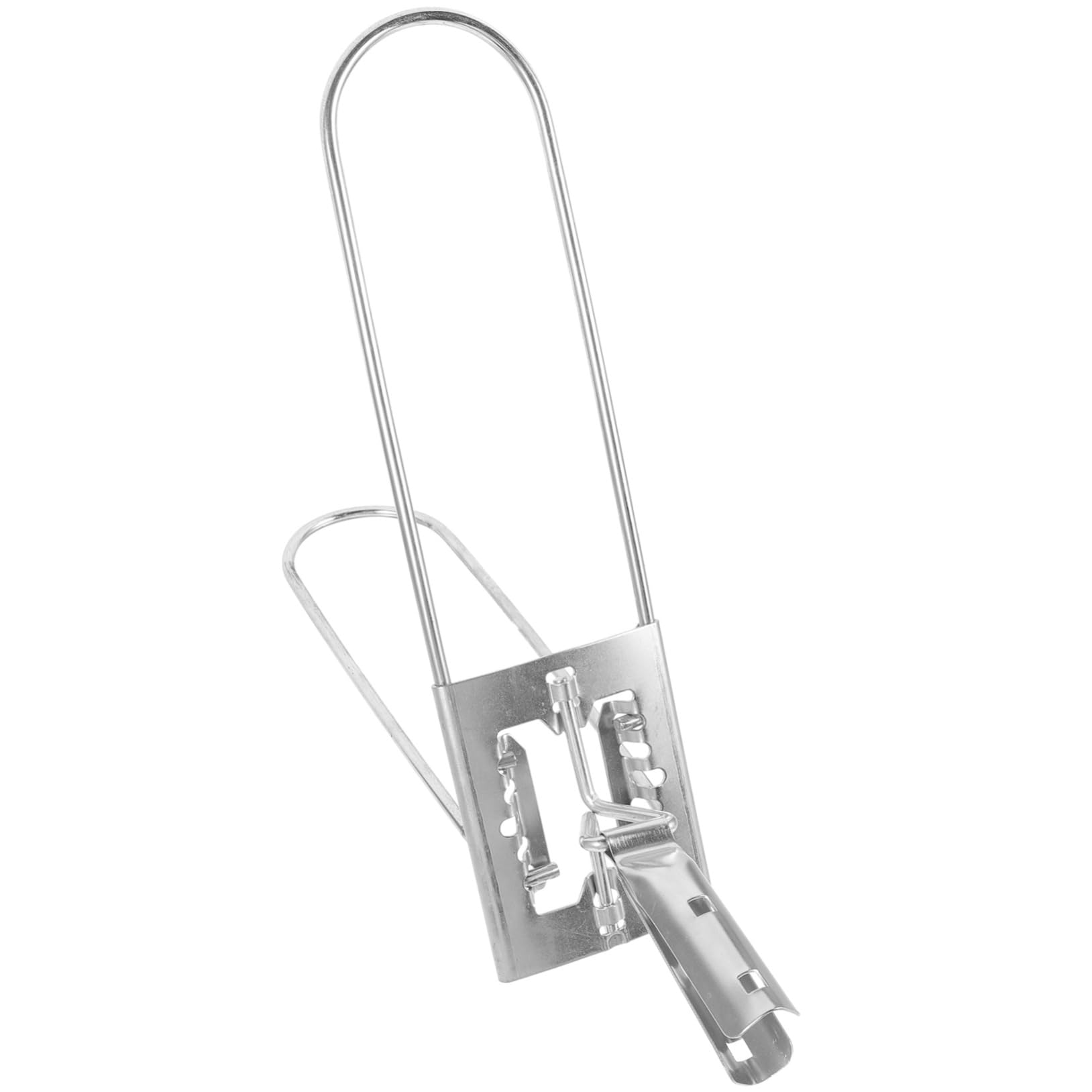 Soporte para Fregona de Acero Inoxidable, Marco Plegable para Mopa de Polvo, Resistente al Óxido, para Limpieza de Pisos
