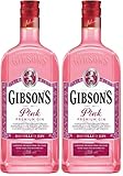 GIBSON'S PINK GIN 70 CL 37,5° (Lot de 2)