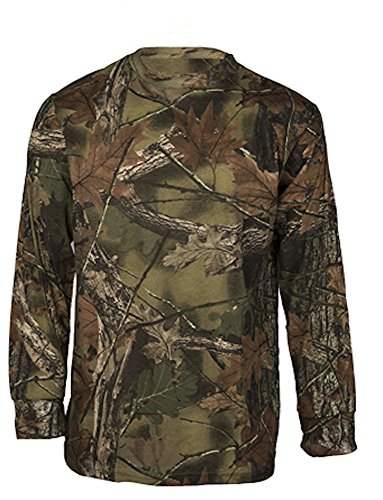 Trail Crest Men's Highland Timber Camo Long Sleeve T-Shirt