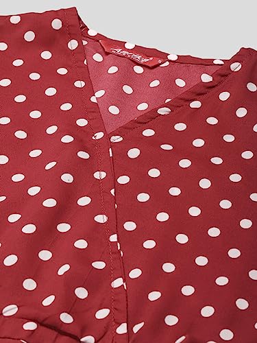 Image of Aarika Women's Maroon Color Georgette Middi