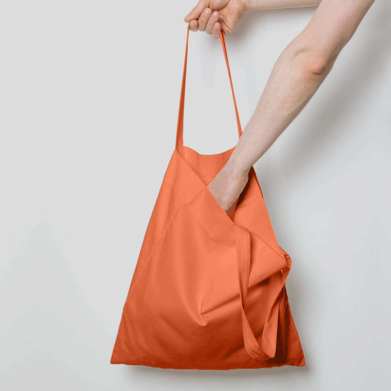 Amazon.com: NPBAG 15 Pack 15'' X 16'' Orange Cotton Tote Bags
