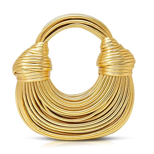 Bolso Clutch para mujer dorado para fiesta