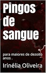 Capa de Pingos de sangue: para maiores de dezoito anos .