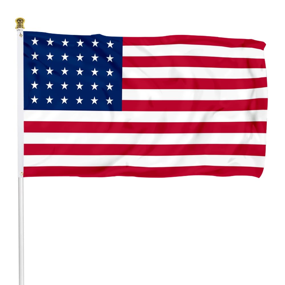 アメリカ合衆国　星条旗 Amazon.com : Fyon United States Flag US flag 30 stars 1848