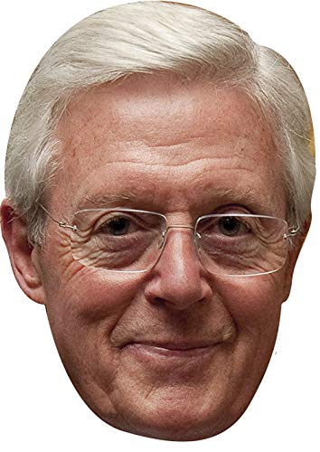 FoxyPrinting Michael Aspel This Is Your Life Tv Celebrity Cardboard Party Face Mask Fancy Dress