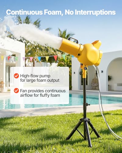 Máquina de espuma portátil VEVOR para fiestas miniatura 4