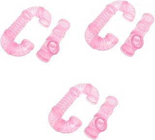 FRCOLOR 6 Peças Túnel De Rato Túneis E Tubos Para Furões Tubo Para Furões Pequenos Tubos Para Animais Túneis Roda De Hamster Tubos Para Hamster Pequenos Brinquedos Para Animais De