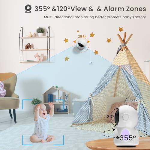 Bondfree Baby Monitor With Camera And Audio 2K thumb #5