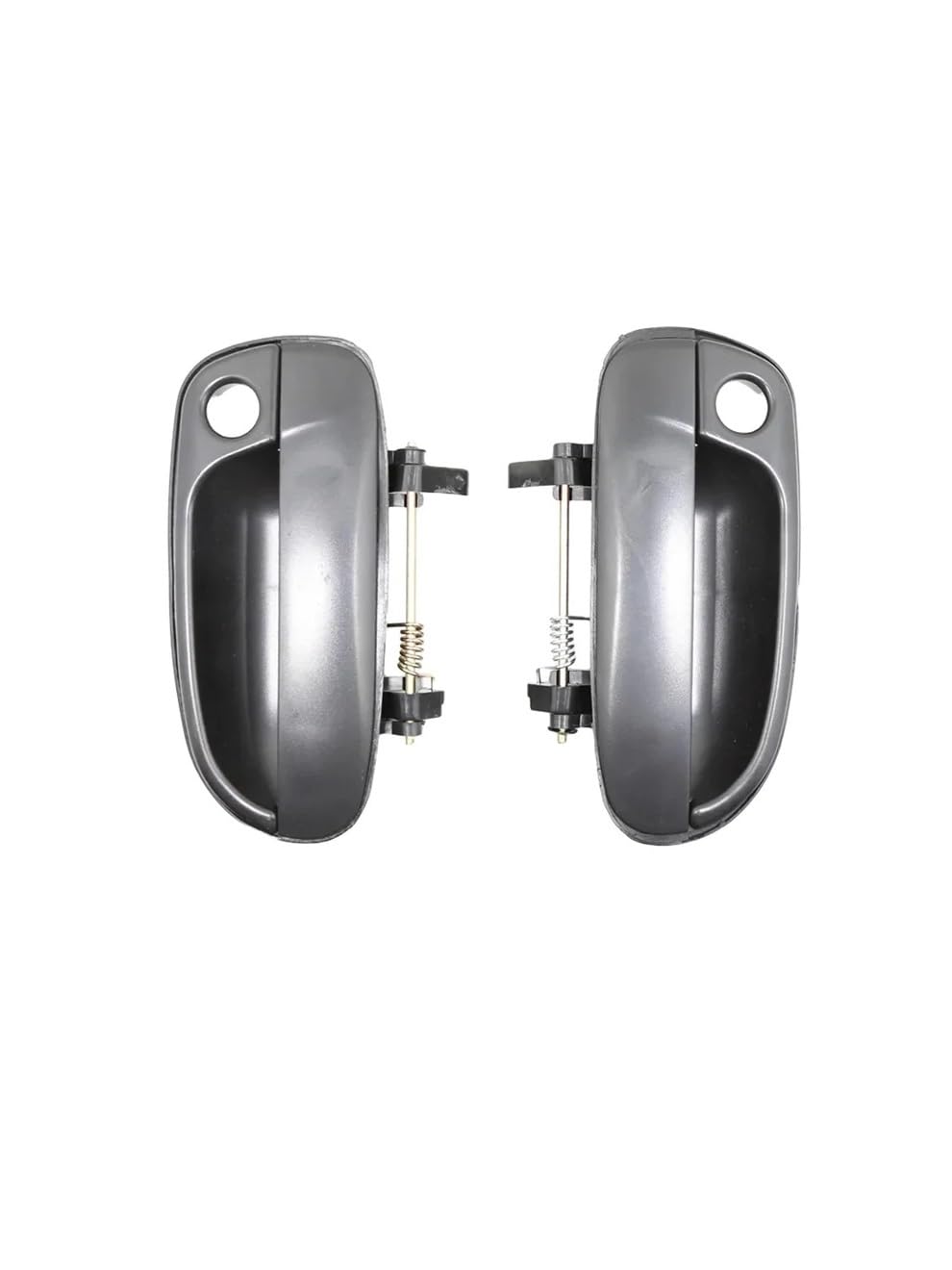 Mhtgd One Color Abs Metal 1Pair Front Exterior Door Handle 82650-25000 82660-25000 For Hyundai For Accent 2000-2006
