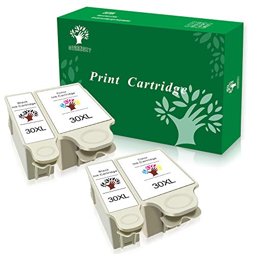 GREENSKY Compatible Ink Cartridge Replacement for Kodak 30 30XL Ink Cartridge for Kodak ESP 3.2 ESP C110 ESP C310 ESP C315