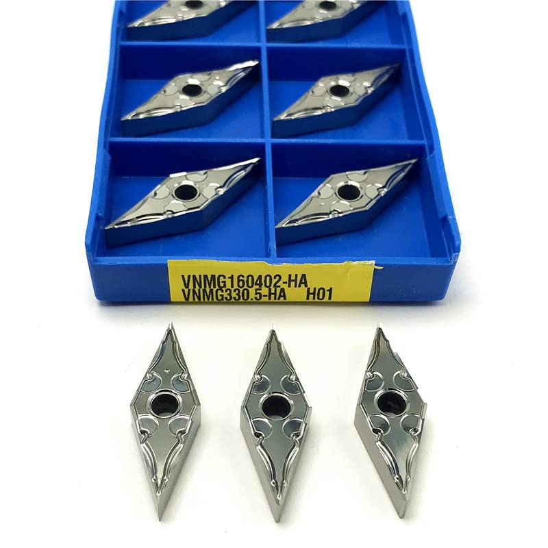 10 fresa VNMG160408 HA H01 para torneado CNC aluminio miniatura 3
