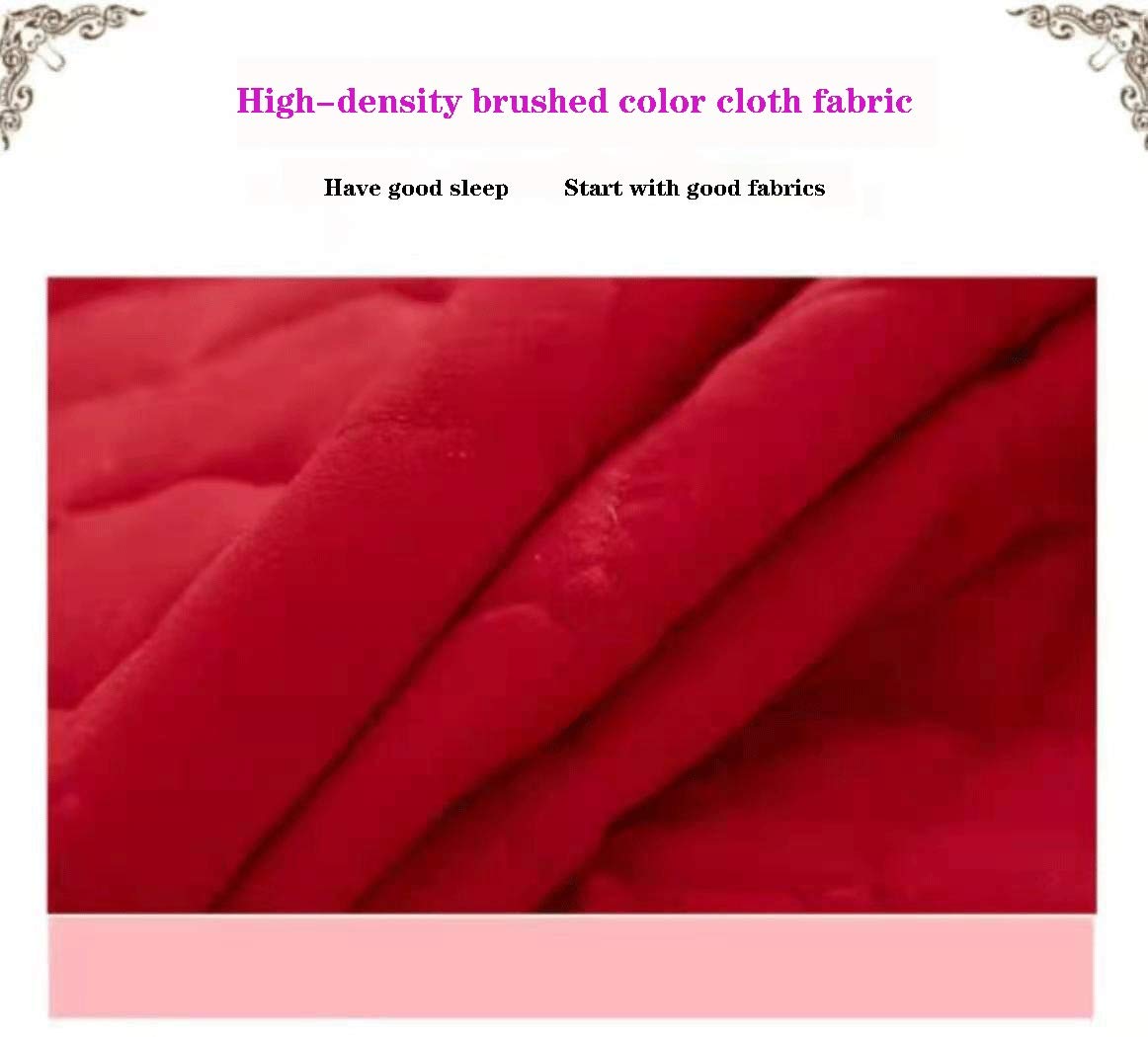 Elastische bedrok ruches 3 stuks bedrok super zacht warm beddengoed set bed cover rok 120 x 200 cm, 150 x 200 cm bedrok wrap laken matrashoes