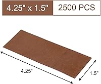 Vista 60 de Gmark Servilleta de papel Caja de 2500 (óxido), servilleteros de papel autoadhesivos GM1053