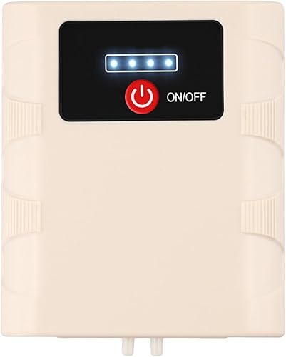 Portable Waterproof Oxygen Pump with Rechargeable Lithium Battery and Quiet High-Frequency Motor for Fishing and Outdoor Aquatic Aeration, Type-C