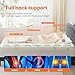 DUMOS Twin Size Ultra Soft Mattress Topper, Viscose Derived from Bamboo, Pillow Top Mattress Pad with Stretchable Pockets, Breathable Cooling Topper for Back Pain Relief