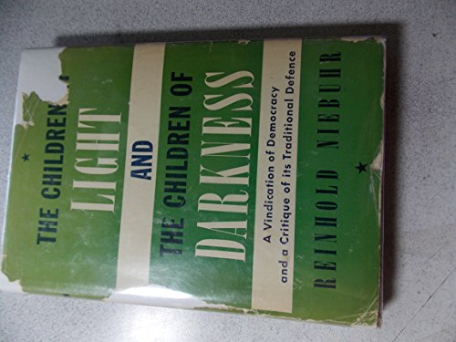 The children of light and the children of darkn... B0007DT86C Book Cover