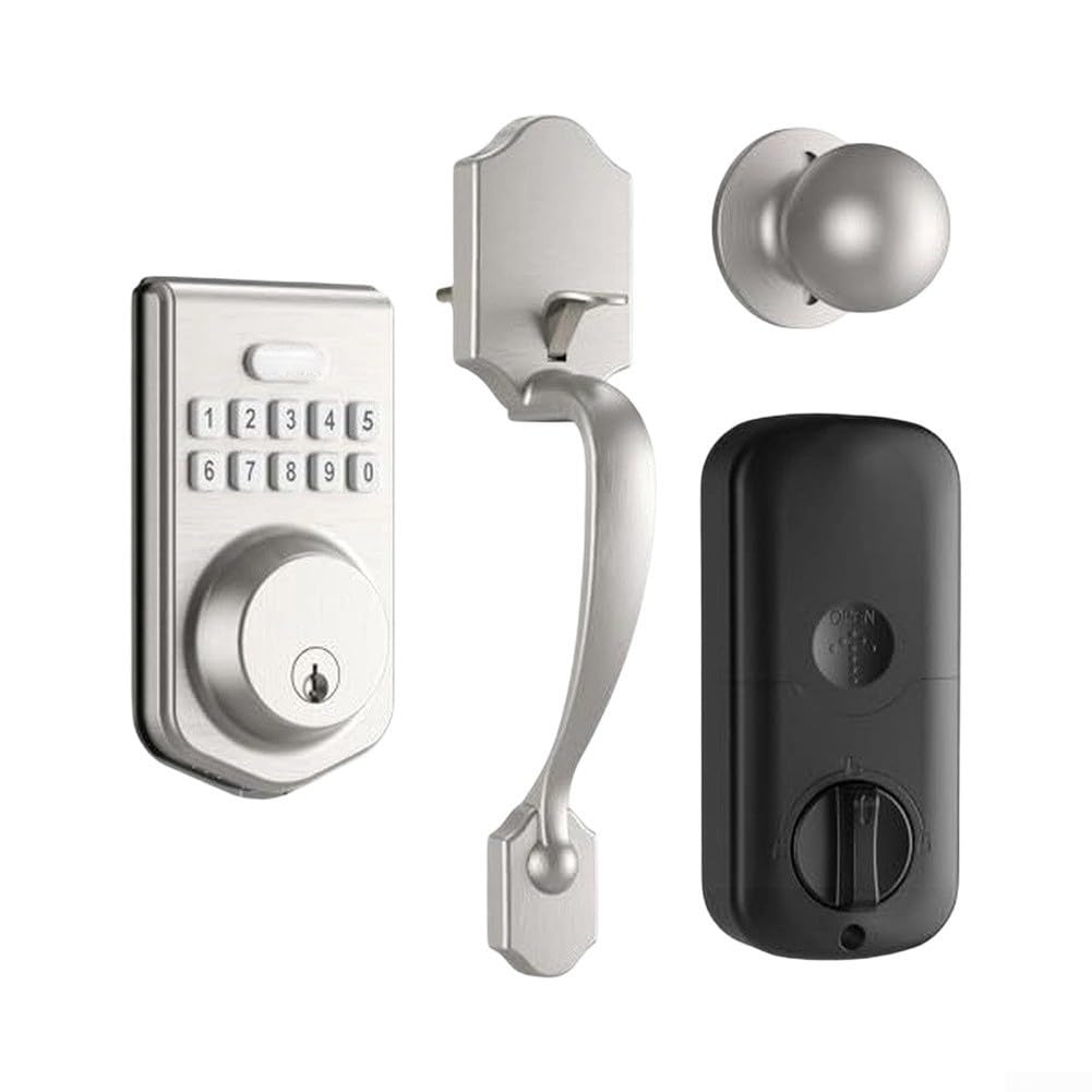 Cerradura Electrónica Aluminio Puerta para madera Password Cerradura(E)
