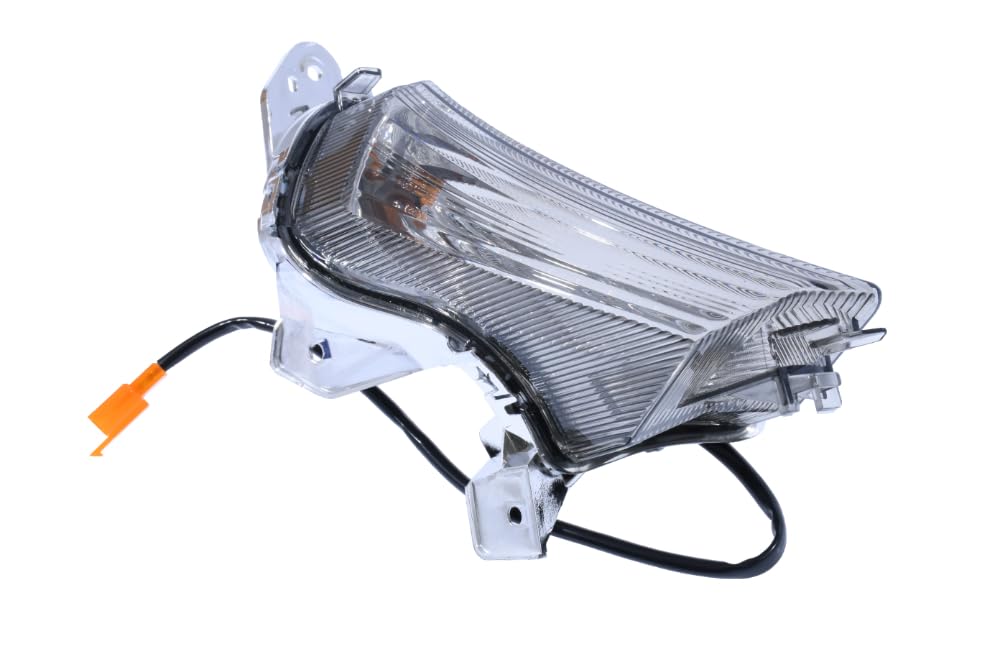 avdb-moto Para przednich kierunkowskazów LED kompatybilna z YAMAHA XMAX 125 / TECHMAX 2018-2022, XMAX 400 SH12 2018-2020, X-MAX 250 2018-2019, XMAX 300 / TECH MAX 2017-2022 (Przyciemniona – Para)