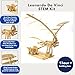 PATHFINDERS STEM Kit – Leonardo da Vinci Ornithopter | 3D Puzzle & Engineering Toy for Kids Ages 9+ | Educational Science & Learning Resource | Fun Gift Idea for Girls