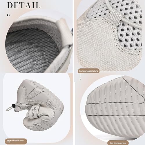 CrazySavage Women's Comfort Flat Mary Jane Sneakers Casual Adjustable Hook&Loop Breathable Walking Shoes Lightweight Arch Support Nurse Dress Shoes4