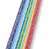 Large application : ces perles de cristal facettées sont parfaites pour une large gamme de projets de création de bijoux, y compris les colliers, les bracelets, les boucles d'oreilles et plus encore. Ils sont également parfaits pour les loisirs créatifs, la décoration de la maison et d'autres projets créatifs