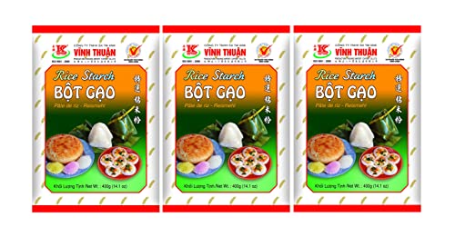 Almidón de arroz Vinh Thuan, 14.1 onzas (3 paquetes) – Bot Gao
