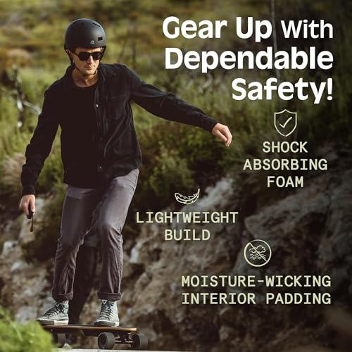 Image of Retrospec Dakota Adult & Youth Bike Helmet - Multi-Sport Protection with ABS Shell, EPS Foam, 10 Vents & Removable Washable Padding for BMX, Skating, and Scooter