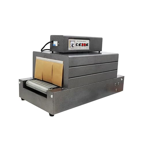 Haywhnkn JH02151 Heat Shrink Tunnel Packaging Machine Heat Tunnel Shrink Wrap Machine Mesh Type Electric Tunnel Packaging Equipment 220V 5.5Kw cover