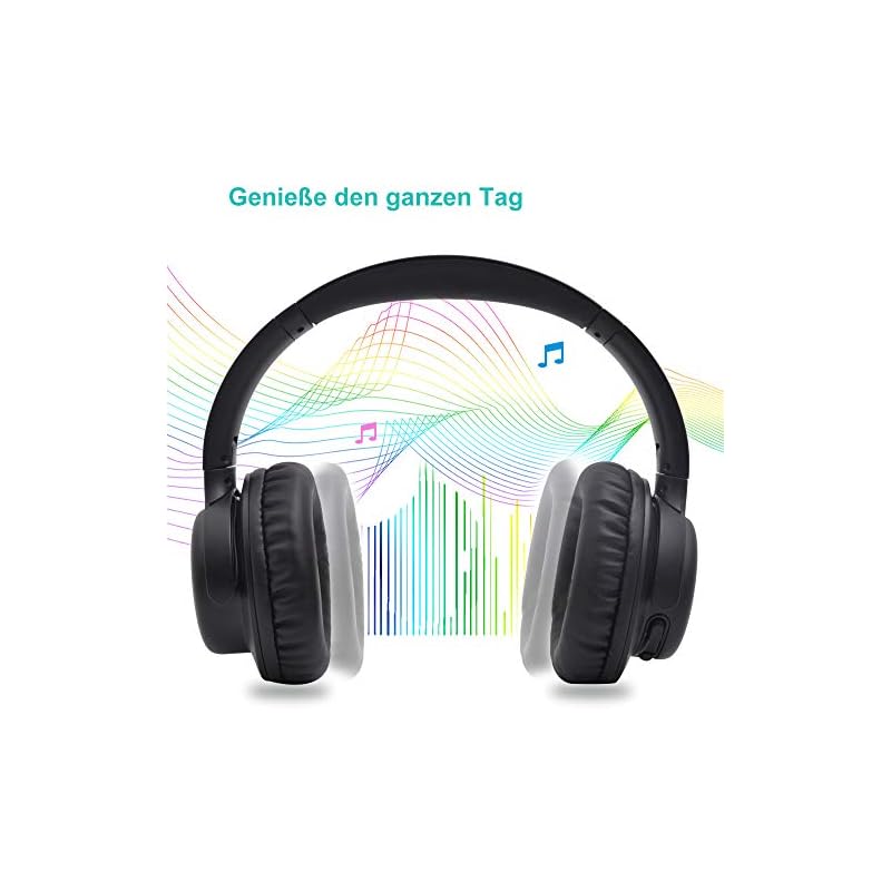 YAMAY Bluetooth Kopfhörer Over Ear,Kopfhörer Kabellos Bluetooth Headset