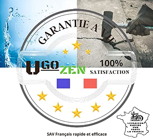 Porte Vignette Assurance Moto Tube, Accessoire Scooter/Moto Support De Vignette Assurance Etanche Noir ✯Marque FRANÇAISE UGOZEN✯ 50x30 mm d'affichage pour Moto/Scooter/Quad - Image 7