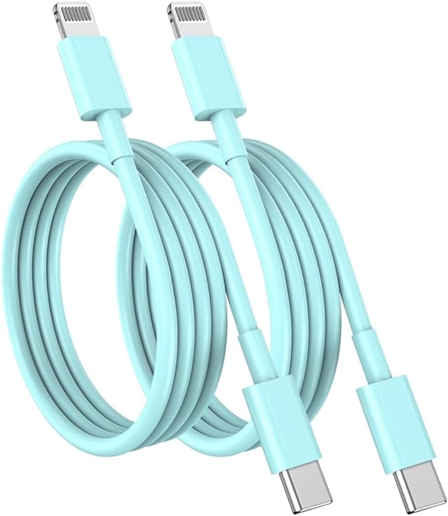 USB C to Lightning Cable, Compatible iPhone 14/13/12/11, Lightning Devices | 20W Lightning cable,2 Pack 10FT,Type c to Lightning Fast Cable,MFi Certified Extra Long iPhone Charger Cord