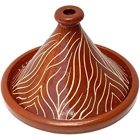 Lorient Tajine Tontopf NAR aus Marokko Glasiert Ø 30 cm Cover