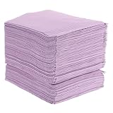LRXIYODE 1bolsa Pañuelo Oral Desechable De Papel Para Uso Babero De Papel Pañuelos Orales Morados Para Clínicas Unidades