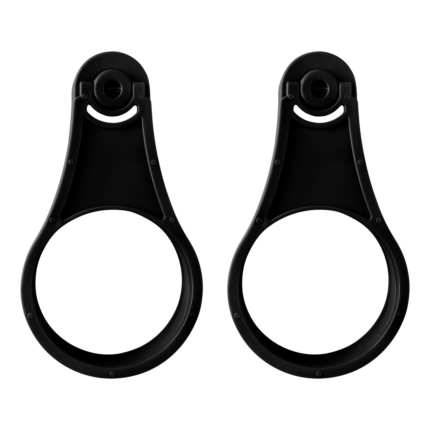 Wellrun Black 2Pcs Foldable 6-Cup Drink Carrier,Portable Reusable Beverage Holder With Handle,Cup Holder For Coffee,Sports,Festivals & Takeaways(Black)