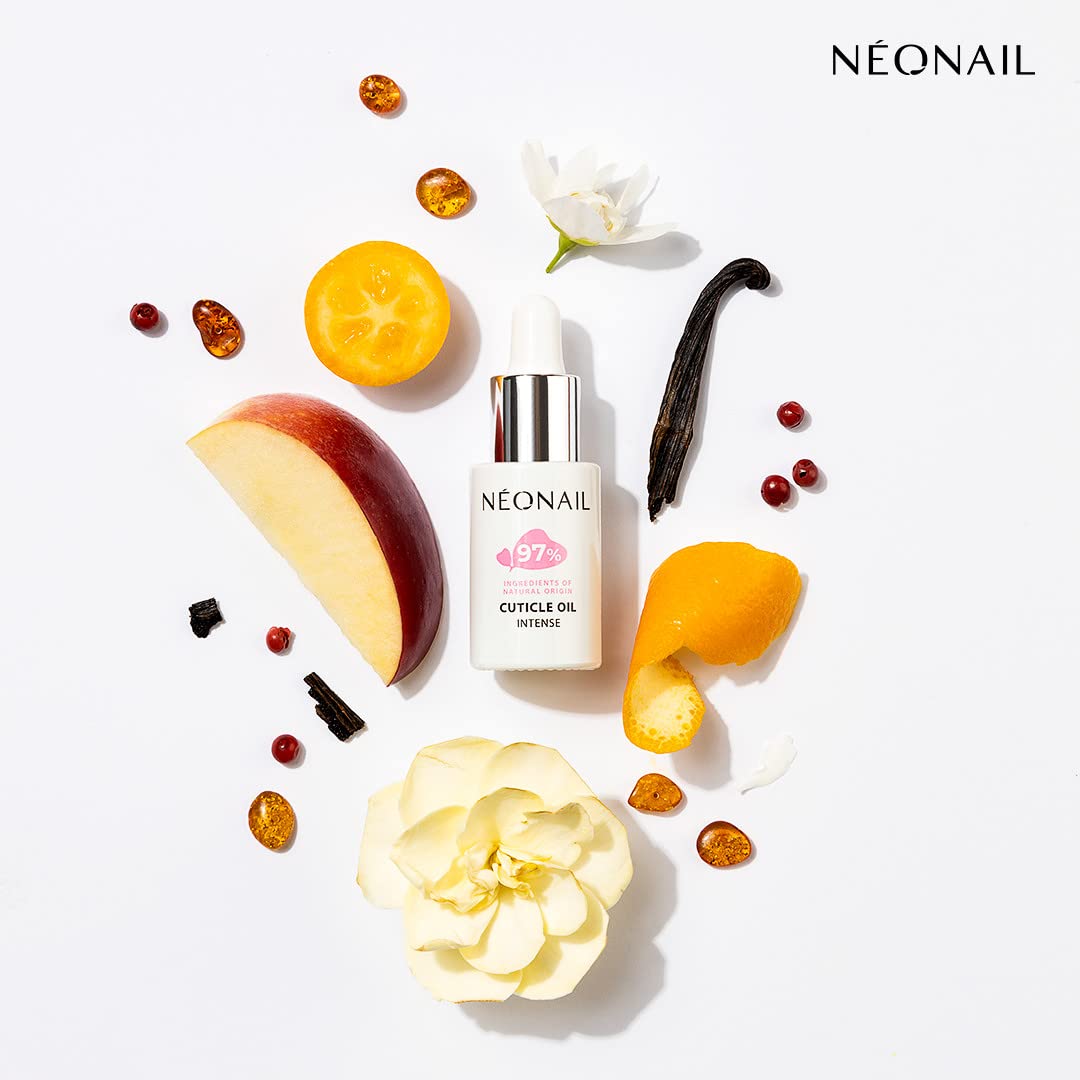 NÉONAIL Vitamin Cuticle Oil INTENSE - Olio Cuticole Unghie - Con Olio di Mandorle, di Macadamia, Vitamina E - Rinforzante Unghie - Idratante e Rigenerante - 6,5 ml