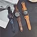 Hemobllo Reloj De Pulsera para Hombre De Gran Diseño para Cumpleaños De Novio o Ocasiones Especiales Marrón Imagen de Hemobllo Reloj De Pulsera para Hombre De Gran Diseño para Cumpleaños De Novio o Ocasiones Especiales Marrón