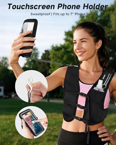 MOKURA Running Vest with 500ML Soft Flask