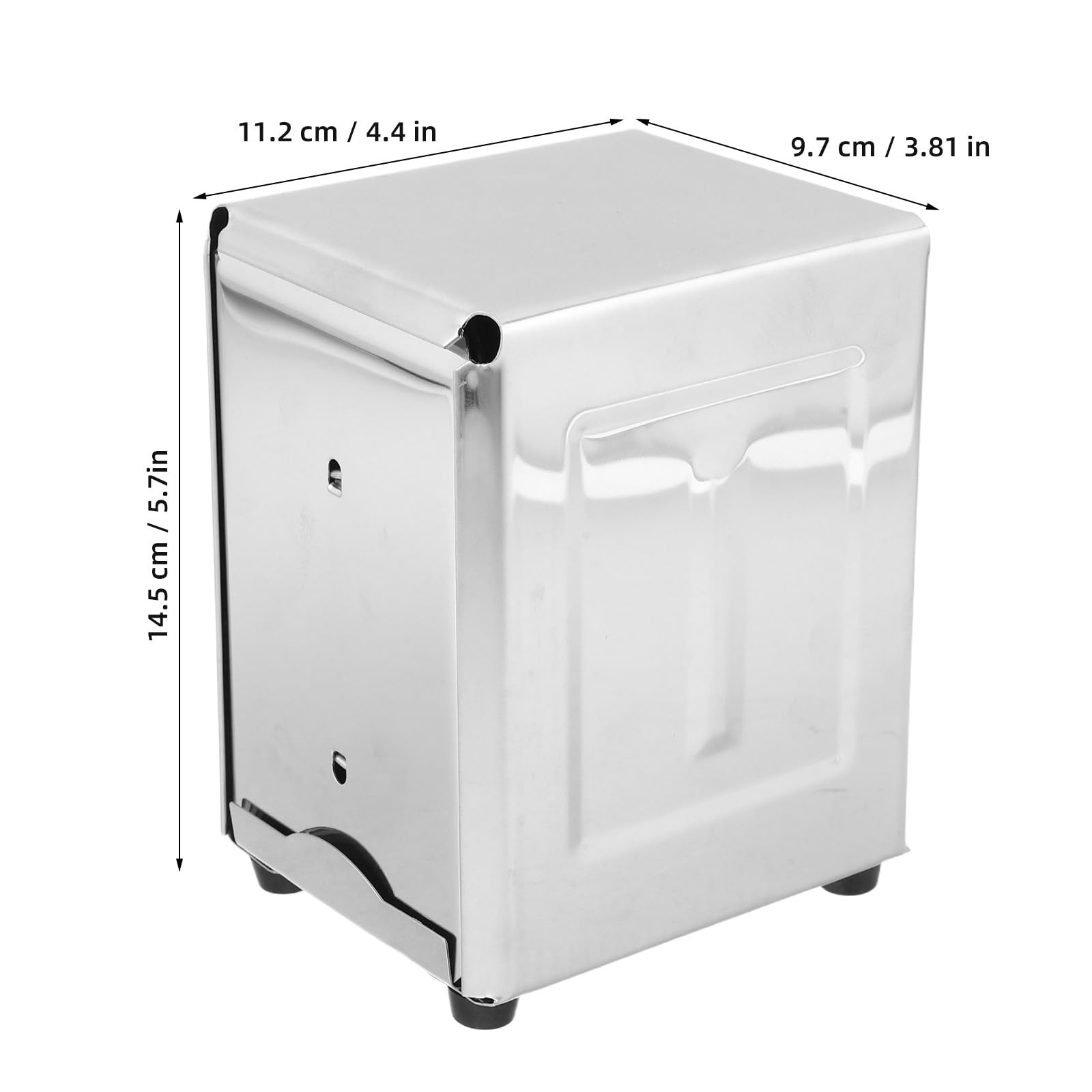 Zerodeko Dispenser di tovaglioli da banco, porta tovaglioli da tavolo in