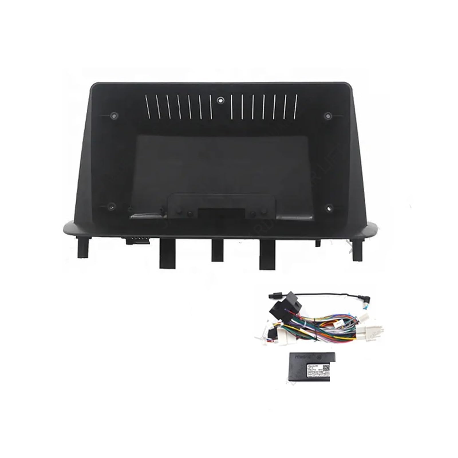 Marco plástico Radio para Megane 3 para Fluence 2008-2016 9 Pulgadas Radio Coche Fascia Marco Android Unidad Principal Panel Tablero Cable Canbus