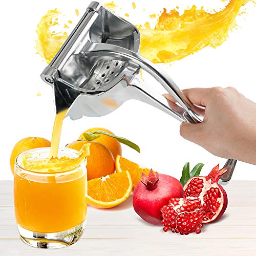 Lemon Squeezer, Meidong Lime Squeezer Heavy Duty Hand Juicer Premium Quality Metal Aluminum Alloy Citrus Squeezer for Oranges, Lemons, Lime, Grapefruit, Citrus, Grape Watermelon