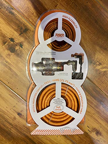 Image of Fusion FK21-4AWG Amplifier Wiring Kit (for High Watt Heavy Audio Sub-Woofer)