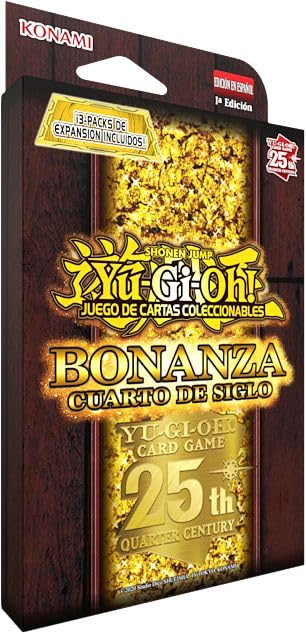 YU-GI-OH! Juego DE Cartas COLECCIONABLES - Quarter Century Bonanza 3er Pack Booster