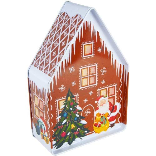 Circus muziekdoos, gebakdoos, opbergdoos, koekjesdoos, blik, blik, koekjesdoos, voor koekjes, peperkoek, reliëf, bedrukt, vol. 750 ml, afmetingen: 12 x 16 cm
