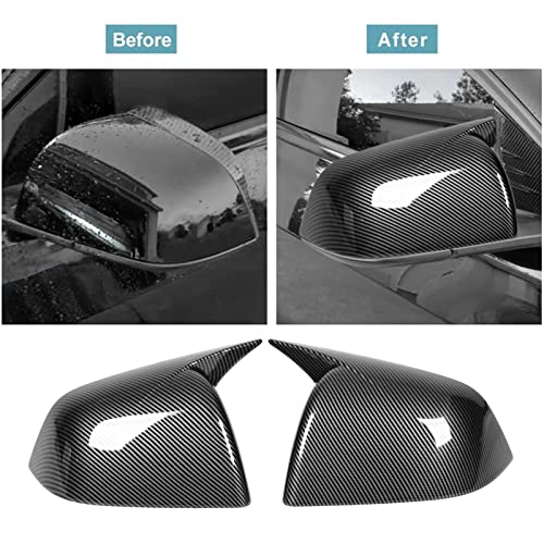 Installation adhésive facile pour coque de rétroviseur rayée ou ternie ABS